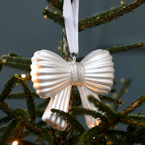 Sparkling Bow Ornament M